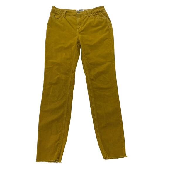 Free People We The Free High Rise Corduroy Skinny Pant Mustard Yellow Womens 29 - Picture 1 of 6